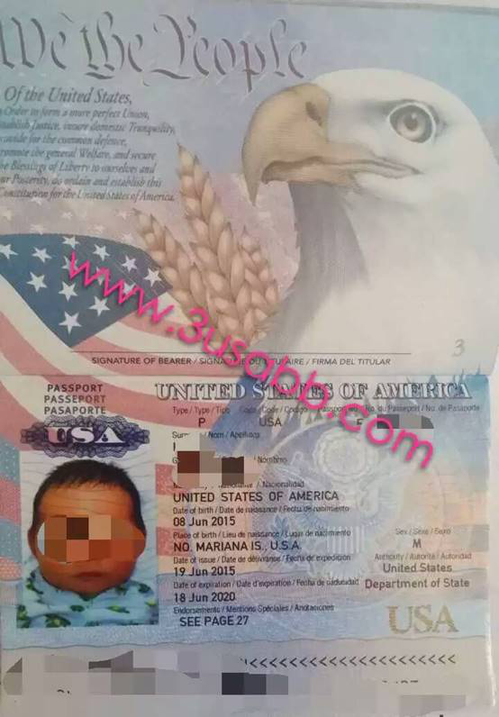 美国生子客户美籍宝宝护照