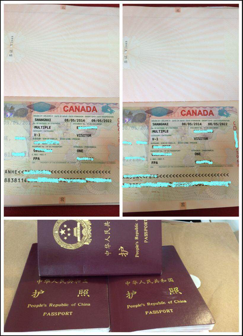 加拿大生子客户顺利拿到visa