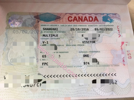 加拿大生子客户顺利拿visa
