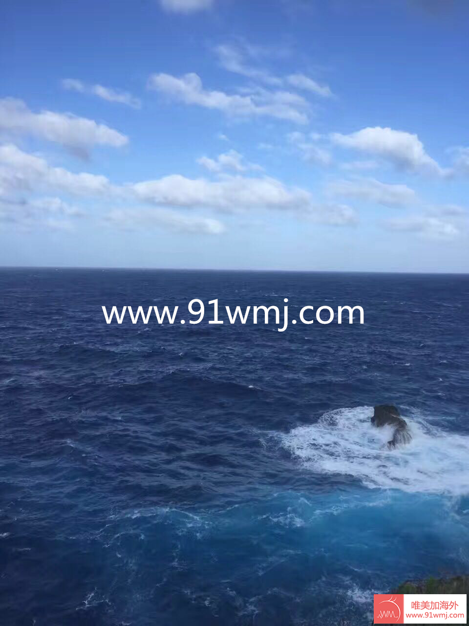 湖南塞班岛产子客户实拍塞班岛海上美景照
